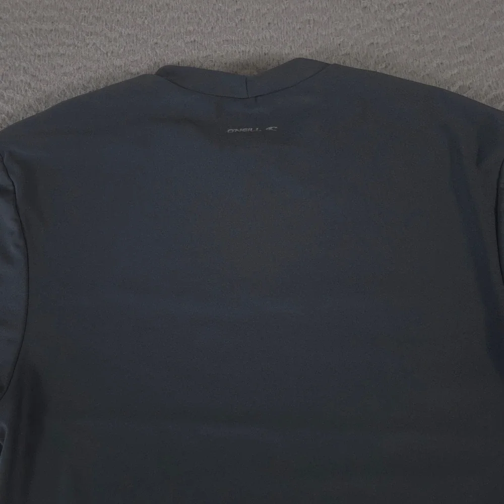 O'Neill Shirt Mens Medium Grey Rash Guard Basic Skin UPF 50+ Sun Protection Logo